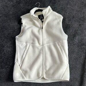 Cream Cuts clothing Sherpa Vest